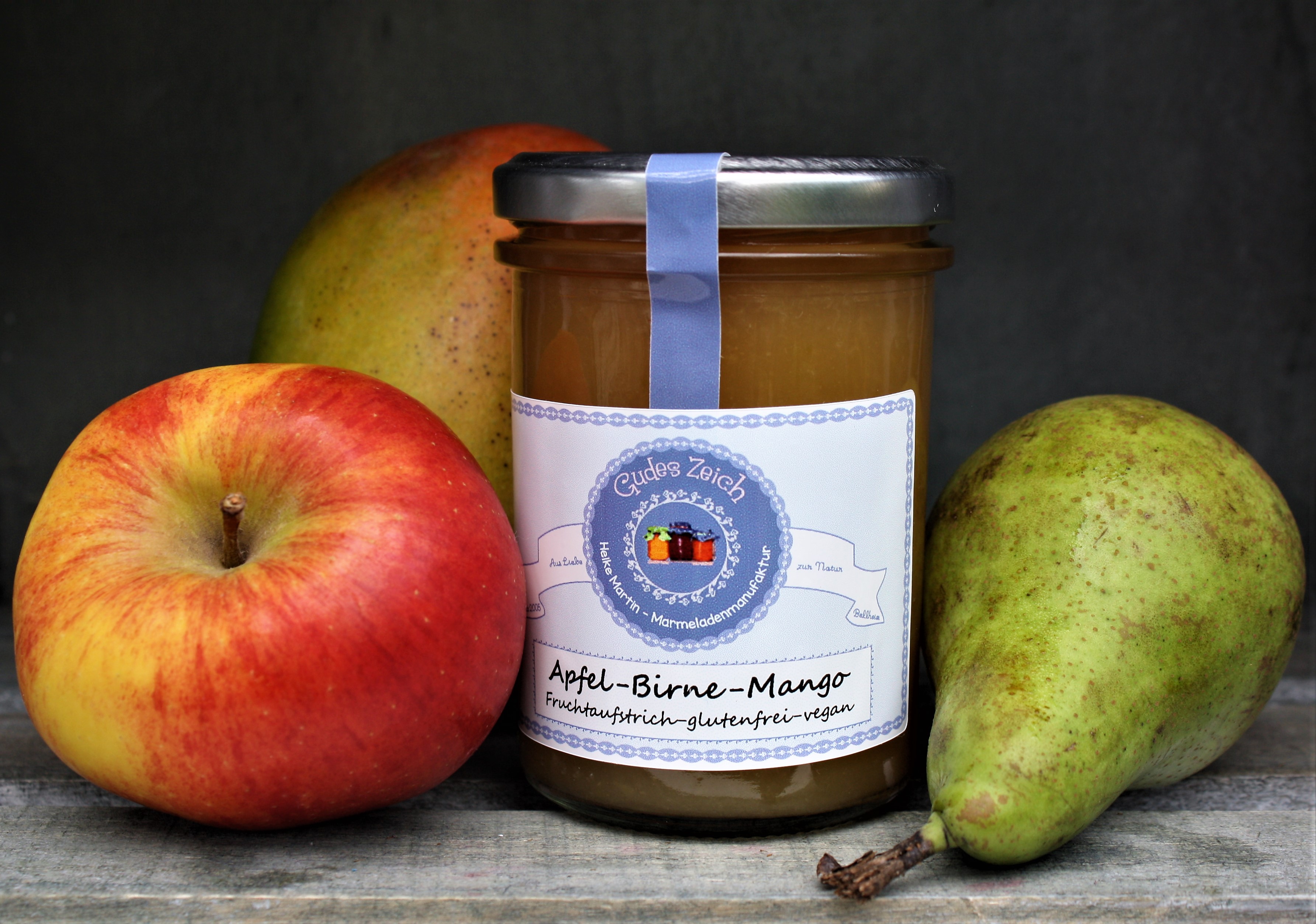Apfel-Birne-Mango-Marmelade