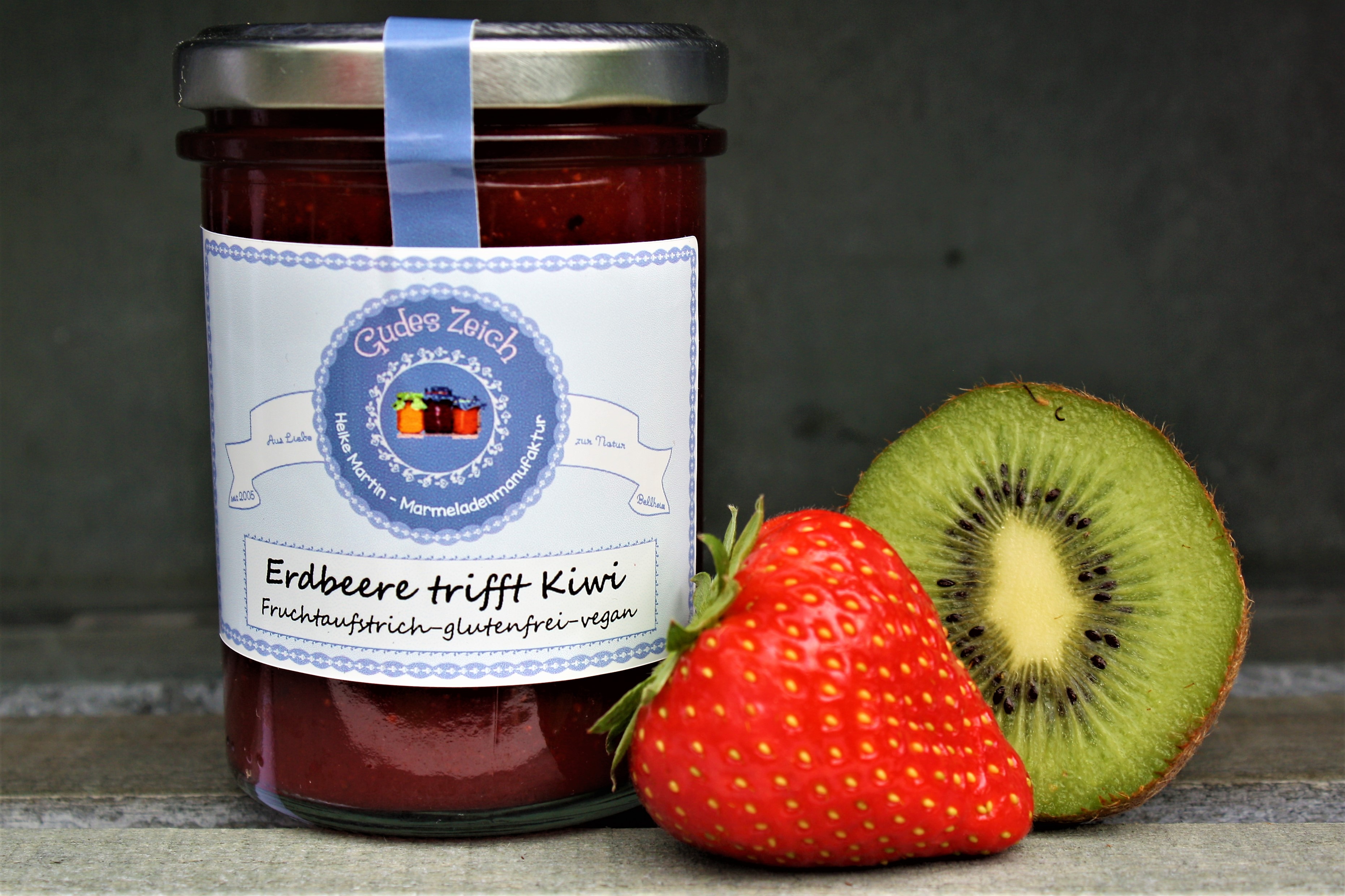 Kiwi-Erdbeer-Marmelade
